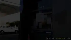 Horny Tommie Ryden Rubbing her Cunt Before digging into Black Gloryhole Cock