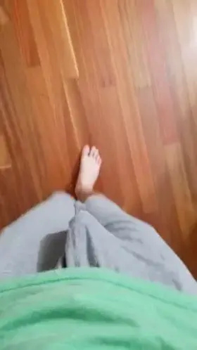 My view while freeballing and walking