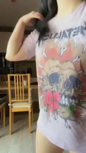 She's so good at hiding them!