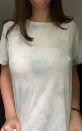 What do you think of my perky tits? [gif]