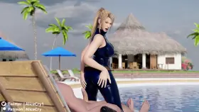 Sarah Bryant and her shiny ass [AliceCry]