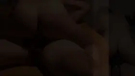 A great side by side comparison of how I use my bull's cock versus how I use hubby's cock 😏