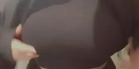 I forget how big they are when i wear sports bras