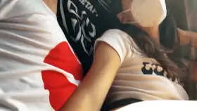 fun on the plane 😈 sucking his dick [16:45]