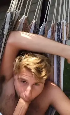 Would you jump in the hammock with me?