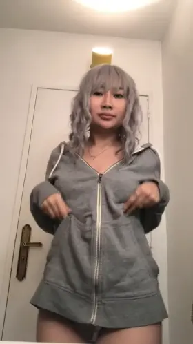 Home alone means no need to be shy :)