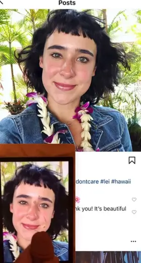 I prefer my version of her pic