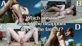 Which position, beta boy? A, B, C or D?