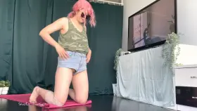 Hmmm, I might have cut these shorts a little too short 🤔😂