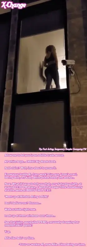 Your co-worker Al, now Allie. Likes being on time.