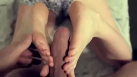 Teen Girl was just trying to play, but sadly man wants to play too !!!