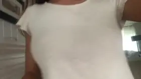 Would you rub these for me my tits love to drop out