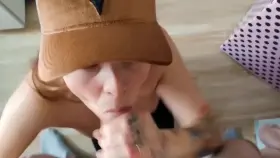 The Hat Is A Nice Touch.