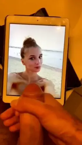 I forgot to turn off the screen lock... still got her covered though! PM for requests!