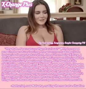 Nathaniel, now Natasha, making the most of a situation