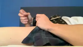 Edging with my kilt leaves me a quivering mess 😖