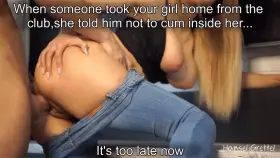 Theoretically if you also add your 0.5drops of dribbling cum that barely passes her clit, there's a chance you can still be the father