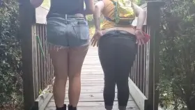 Quick booty flash at mini ⛳