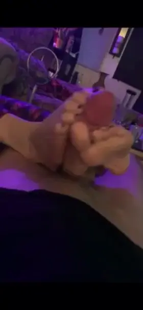 (OC) Playing footsies