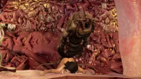 [M/F] Slug monster fills girl's womb up (Palefire34)