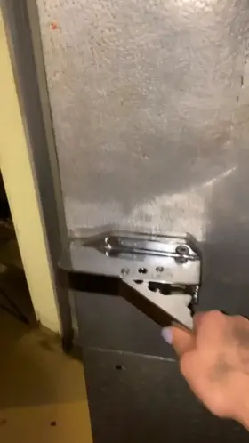 The walk in freezer at work is 🥶 but we wanted to get caught 🥵