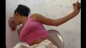 Russian Gloryhole Threesome