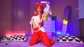 Erza and Lucy are so horny (Purple Bitch amber hallibell )[fairy tail ]