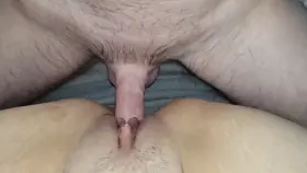 Love cuming on his cock 😍