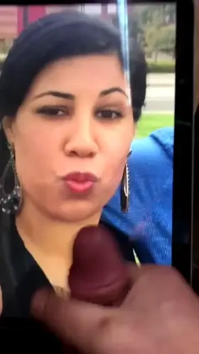 Cumming on my Friends Wife's Pretty Face!