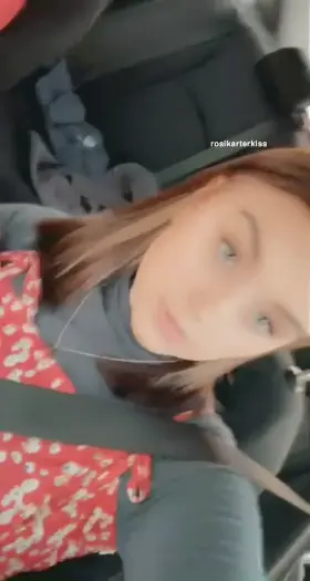 No panties in my Uber [18f]