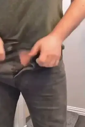 I barely got my cock out of my jeans before it exploded 😮‍💨