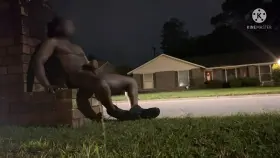 Flashing paper delivery guy