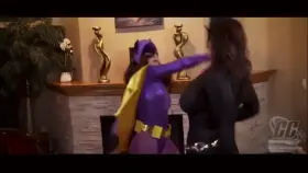 Batgirl vs Catwoman - gif