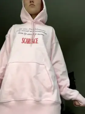 I only wear big hoodies and nothing else at home for easy access