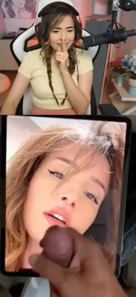 Pokimane reacts to her cum tribute