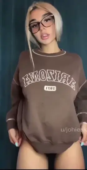 It's too hot to keep a sweater on