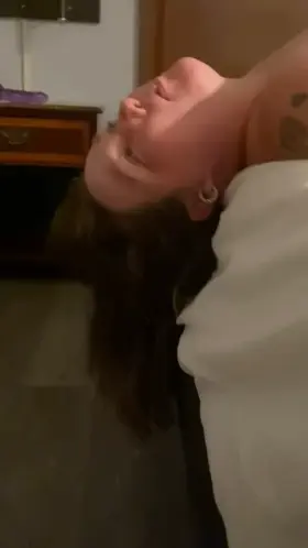 I love giving my roommate blowjobs when my husband isn’t around