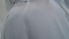 Remy Lacroix's ass while climbing the stairs