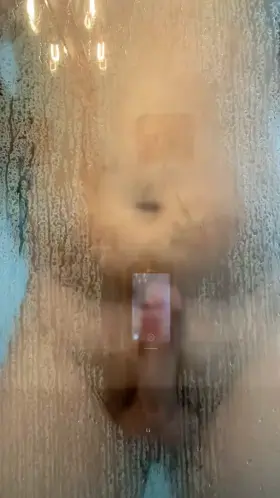 Got carried away in the shower and humped the glass door until I came