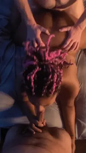 party in the front, party in the back 😈😈