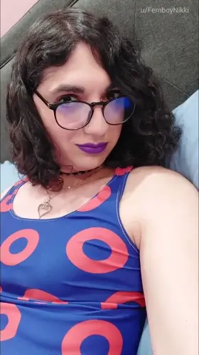 Would you believe this girl has a dick under her dress?