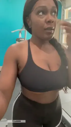 A little fun in the gym
