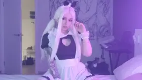 blonde sits on a dick