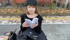 Keiko Adachi is 23 years old and quite fashionable and pretty.