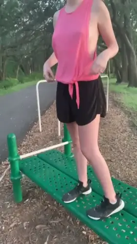 [OC] Decided to spice up our walk tonight