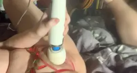 I look so dumb squirming around like this…but I can’t help it. It feels too good 😳🤭