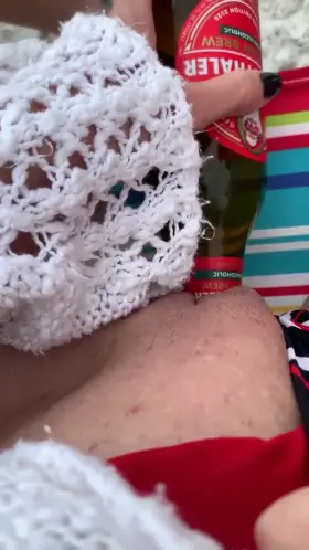 Beach days are [f]un 🤫