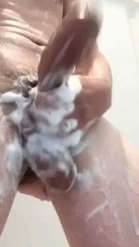 Swinging this white monster