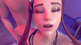 Brigitte standing pose ( grand Cupido ) [Overwatch]