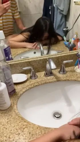 Snuck away from the party for a creampie